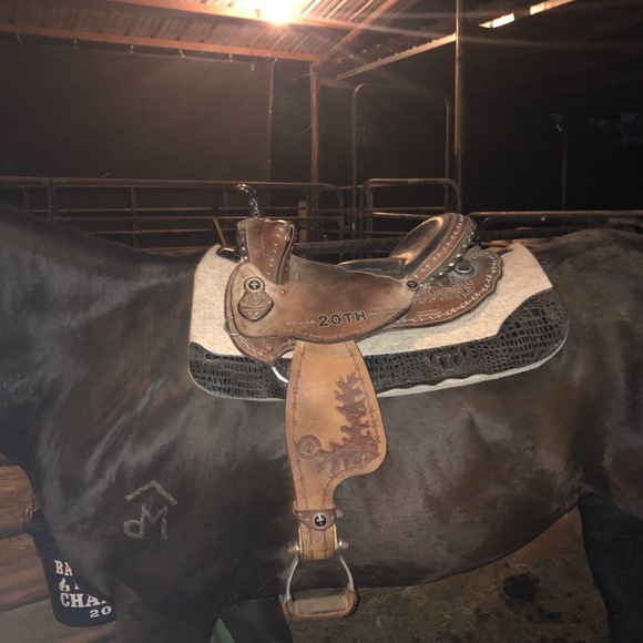 Diamond cross saddle - Picture 6 of 6